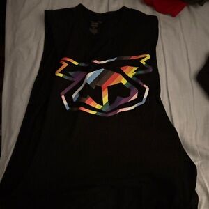 Nasty Pig shredder pride tank barely worn Black Cotton Top